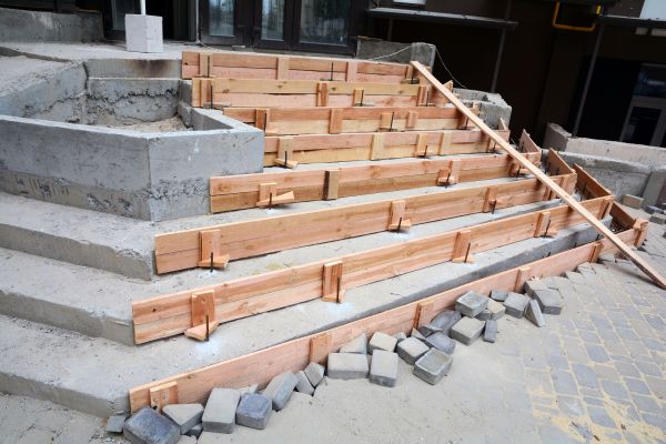 Cement Step Repair in Palatine